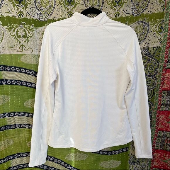 NWT Spyder Active Cream 1/2 Zip Pullover Fleece Top Size Medium - Picture 9 of 15